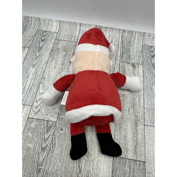 Fetch for Pets Rudolph Santa Claus Plush Stuffed Animal Toy 10" Squeaks - Picture 2 of 5